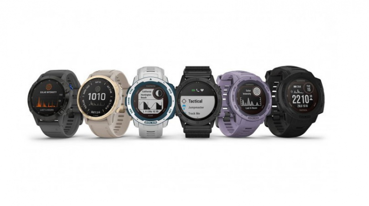 Garmin เปิดตัว Samart Watch รุ่นรองรับการชาร์จไฟแสงอาทิตย์ ได้แล้ว 